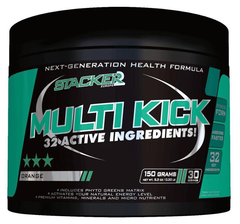 Stacker2 Multi Kick (150g) Orange - Vitamine, Mineralien & Gesundheit - Vitamine & Mineralien-Komplex