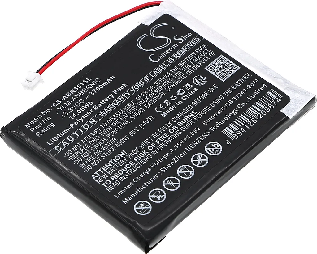 Batteria TECHTEK Anbernic RG351V RG35XX 3250mAh Sostituzione YLM-ANBERNIC