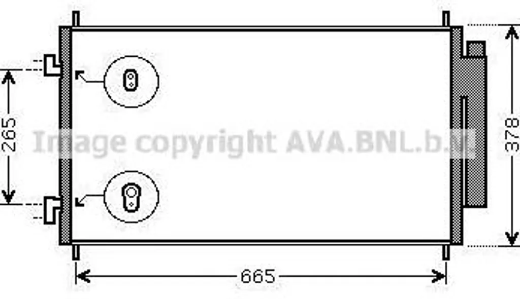 Condensateur Haute Résistance AVA HD5214D Compatible OE 80110SWAA01