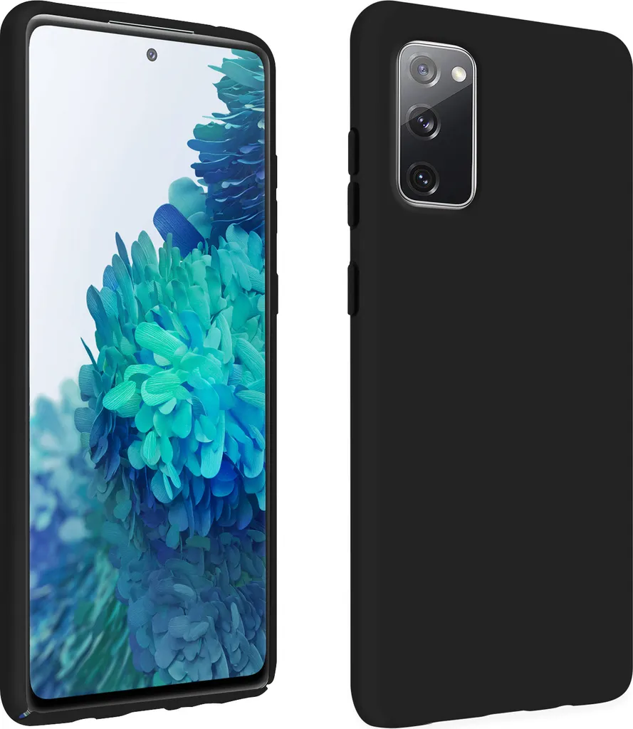 Custodia Nera Samsung S20 FE Silicone Soft Touch - Eleganza Opaca
