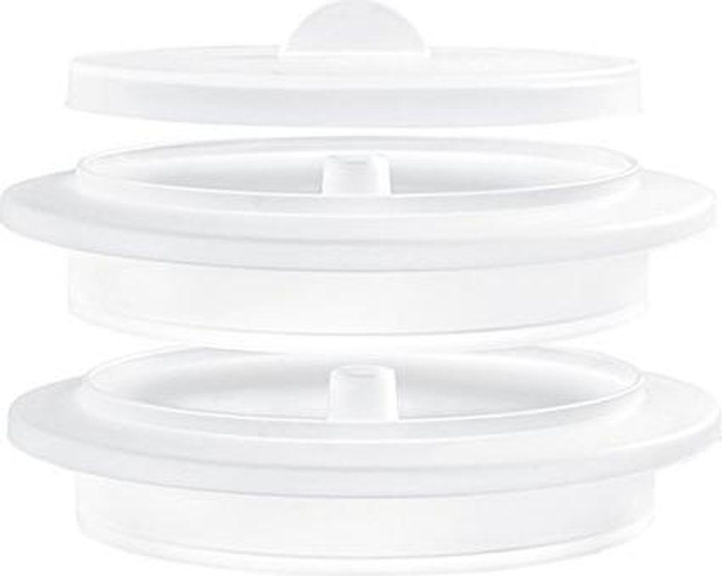 HOME PROFESSIONAL Ghost Silikon-Dampfgarer 27,5 cm Küchentopf