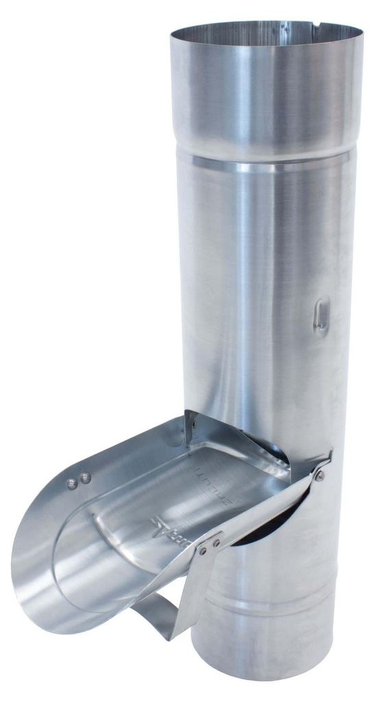 ZAMBELLI Regenrohrklappe, Regenwasserklappe ohne Sieb 120mm Produktbild 