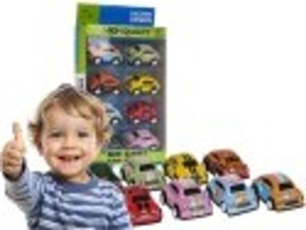 Set mit 8 Autos, Spielzeugautos mit Motor