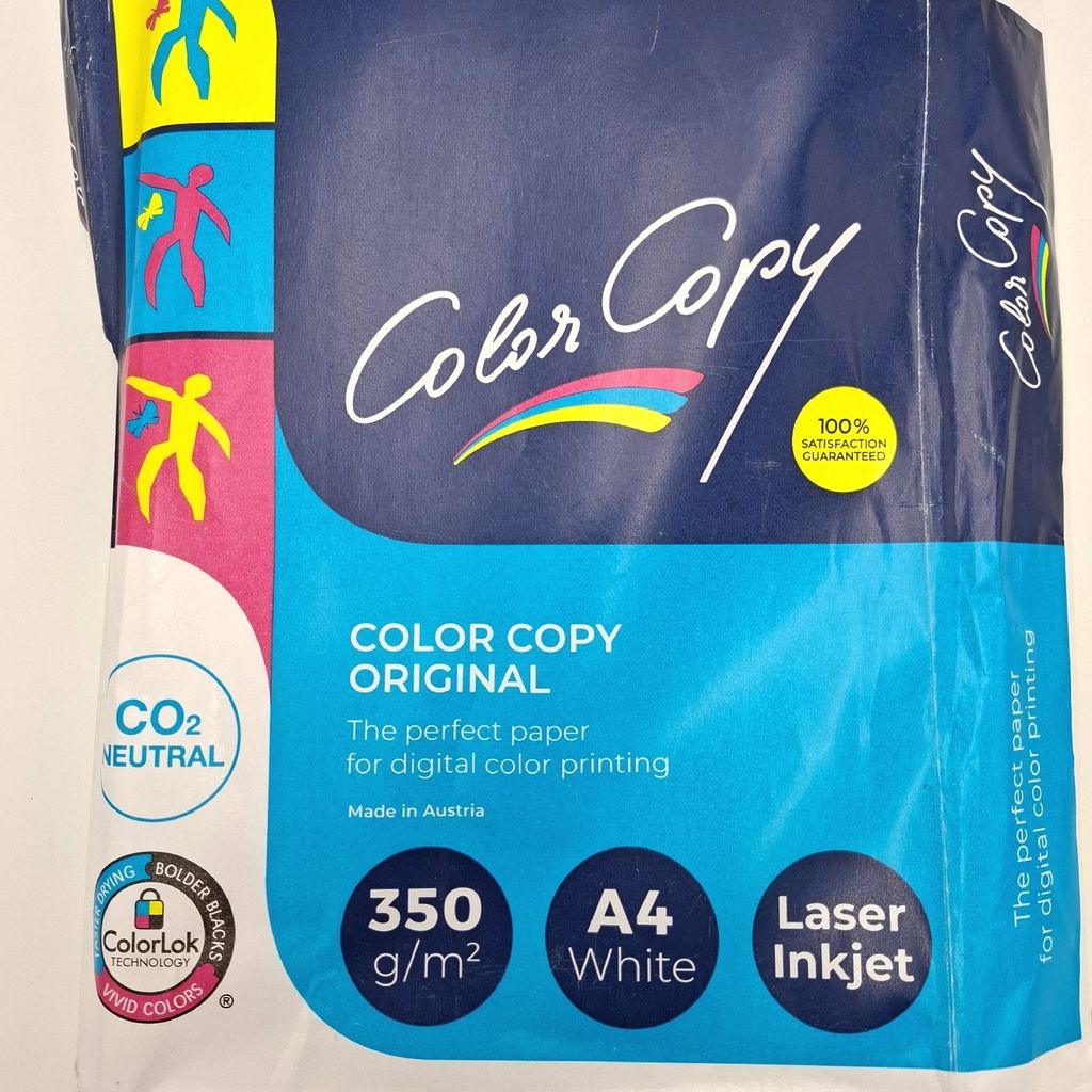 Mondi Color Copy DIN A4 Papier – Ultraweiß & Ultraglatt – Ideal Für Farblaserdrucker & Anspruchsvolle Dokumente