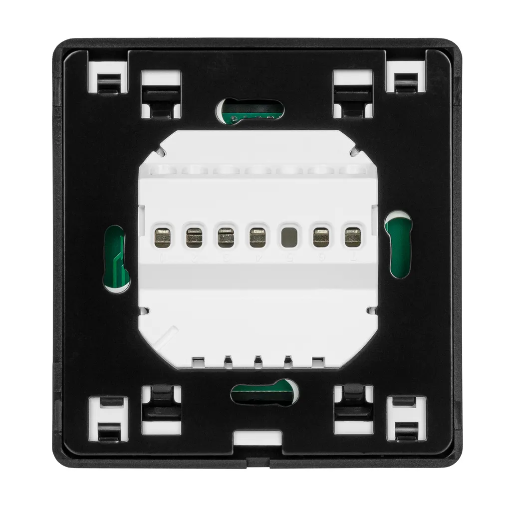 Thermostat programmable noir E91 avec écran LCD et capteur de précision - 11