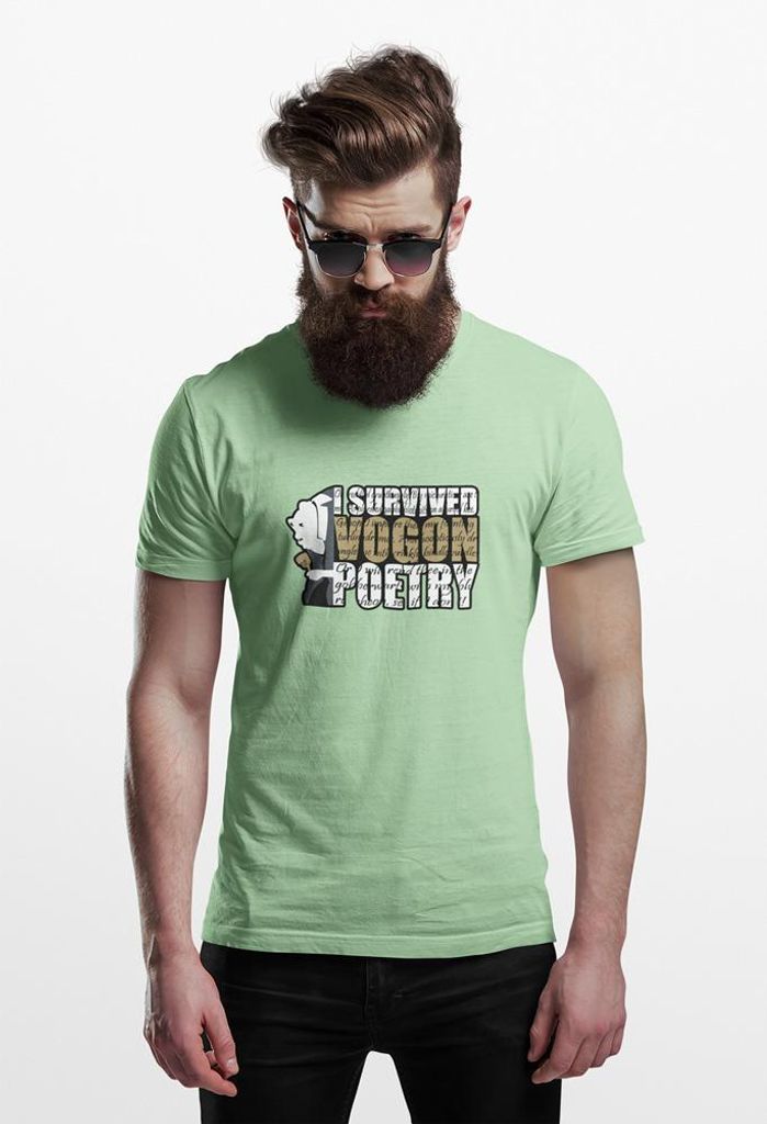 D&B 150 Uni Polo MO00101 Vogon MintGrün-Größe S
