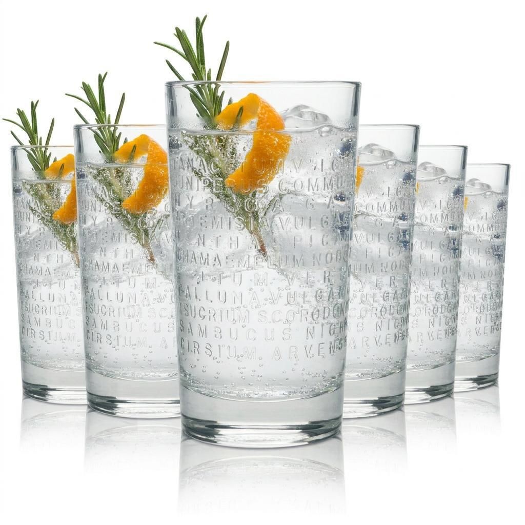 6x Botanist Glas 0,36l Gin-Tonic Longdrink Cocktail Fizz Produktbild 