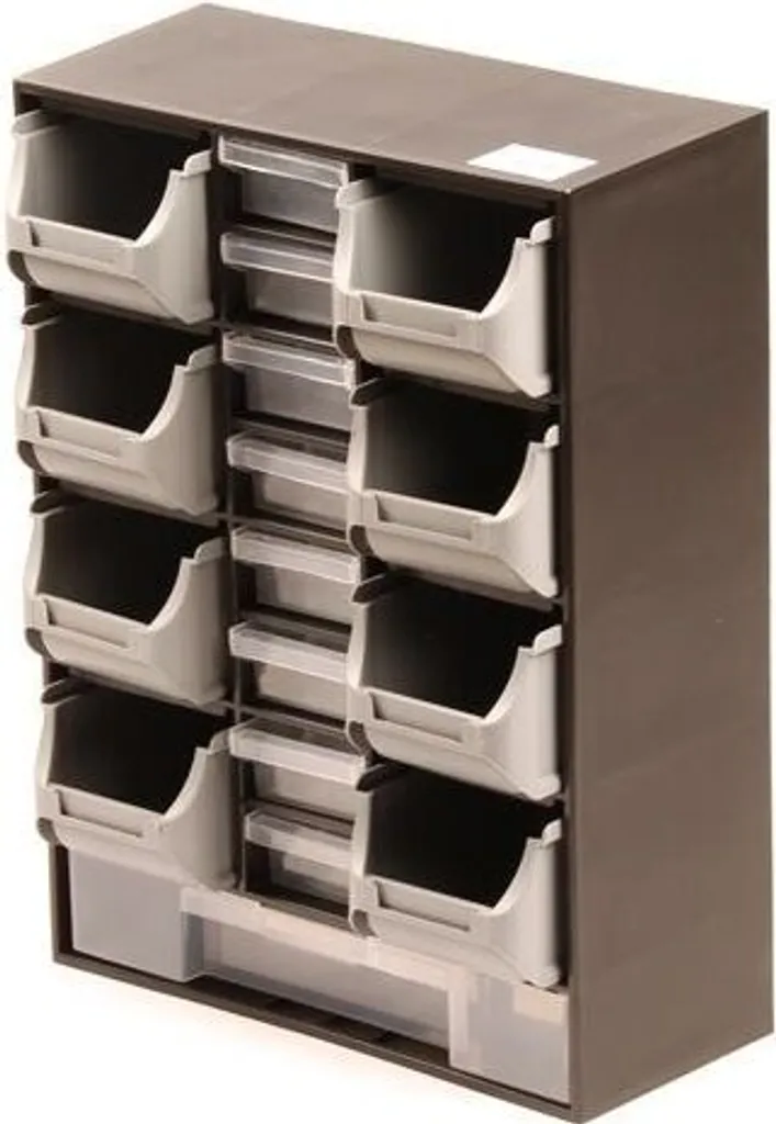 Caisse de poitrine à 17 tiroirs de rangement avec glissières fluides