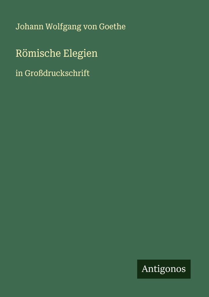 Römische Elegien