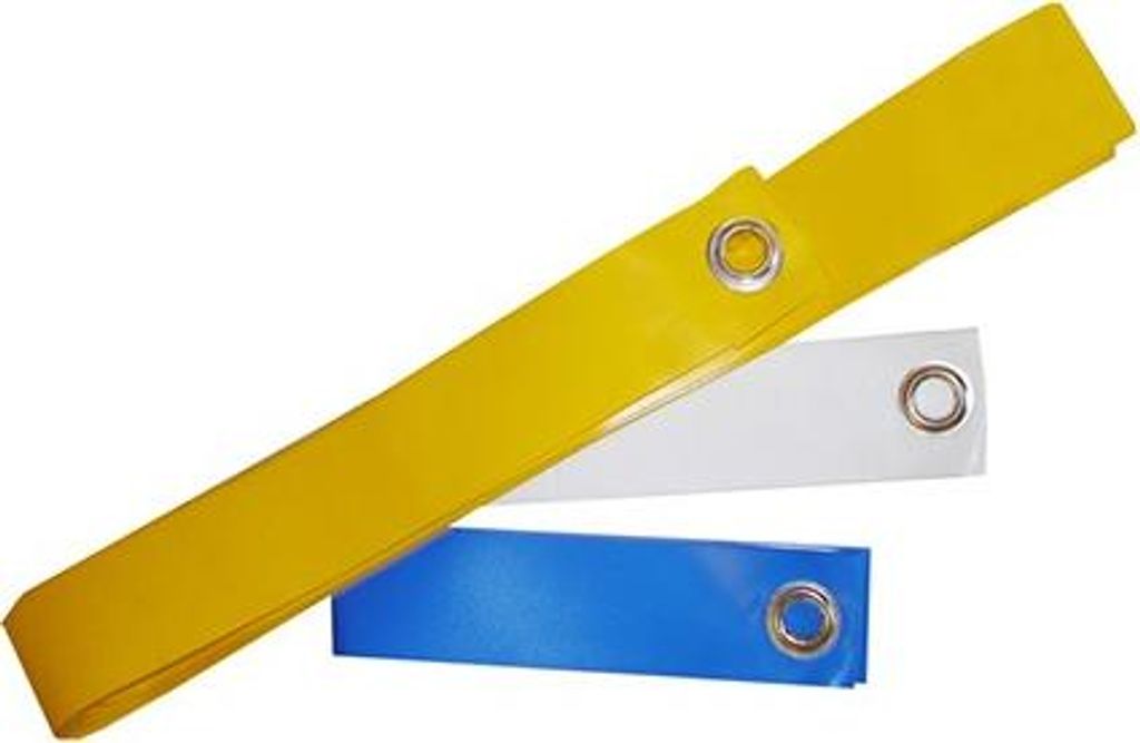 Set Begrenzungsbänder für Beach-Football-Feld, mehrfarbig