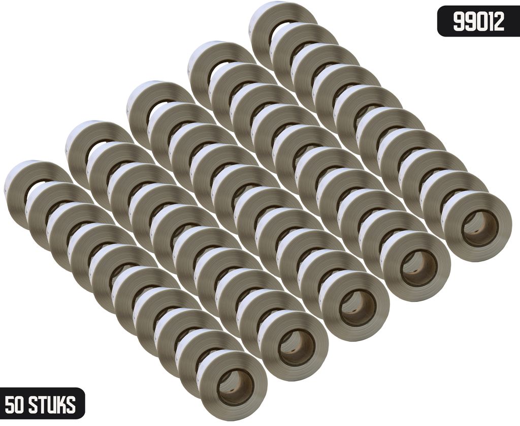 DULA Etiketten - Kompatibel mit Dymo Compatible labels - Weiß - 99012 - S0722400 - Adresetiketten - 50 rollen - 36 x 89 mm - 260 labels per rol