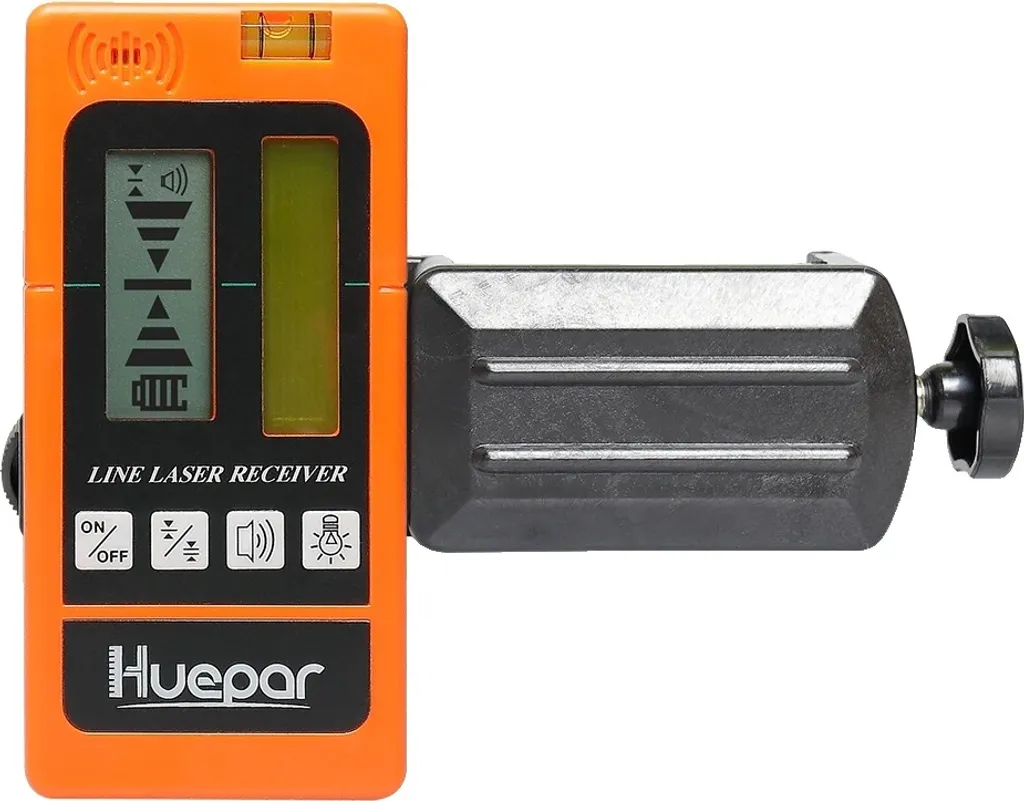 Récepteur laser Huepar haute précision : ne perdez plus votre faisceau