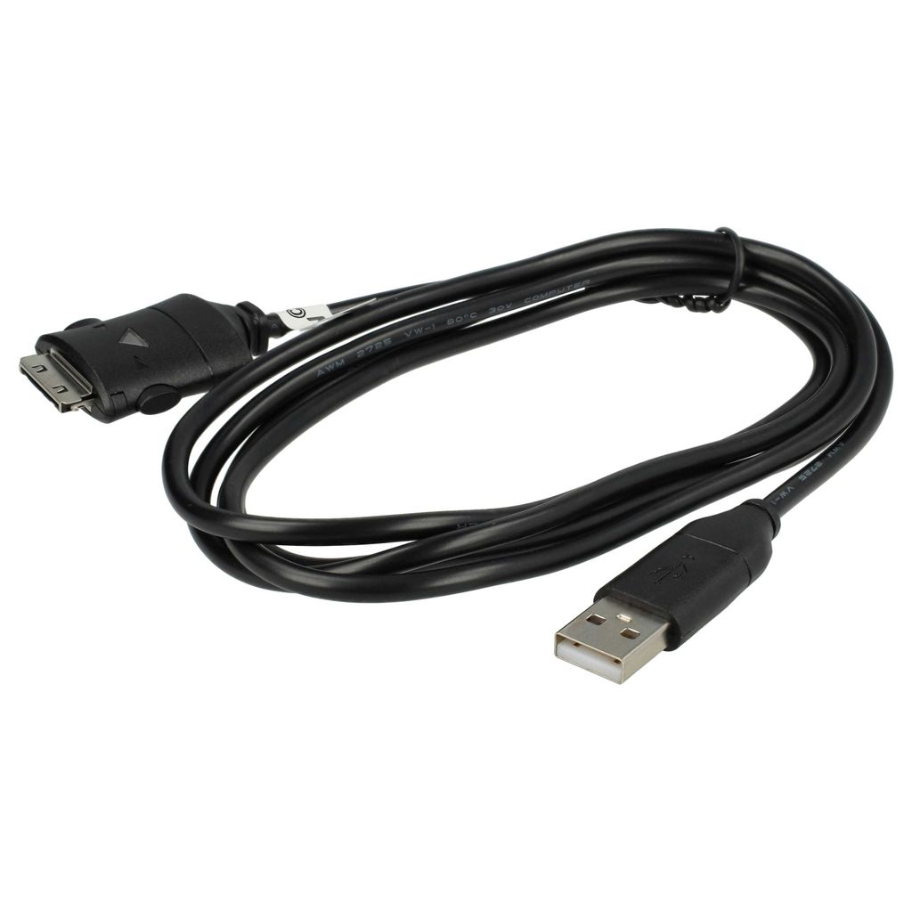 vhbw USB-Kabel kompatibel mit Samsung Digimax i6, i50, L70, L55W, L60, L50, i70, L730, i85, i7, L55, L73, i5 Kamera, Camcorder - Datenkabel, 14,1 cm