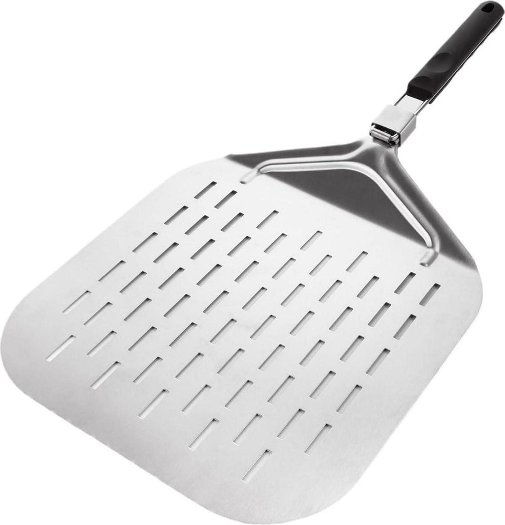 Edelstahl Pizzaschieber faltbar 32,7 x 6 x 42,5 cm Produktbild 