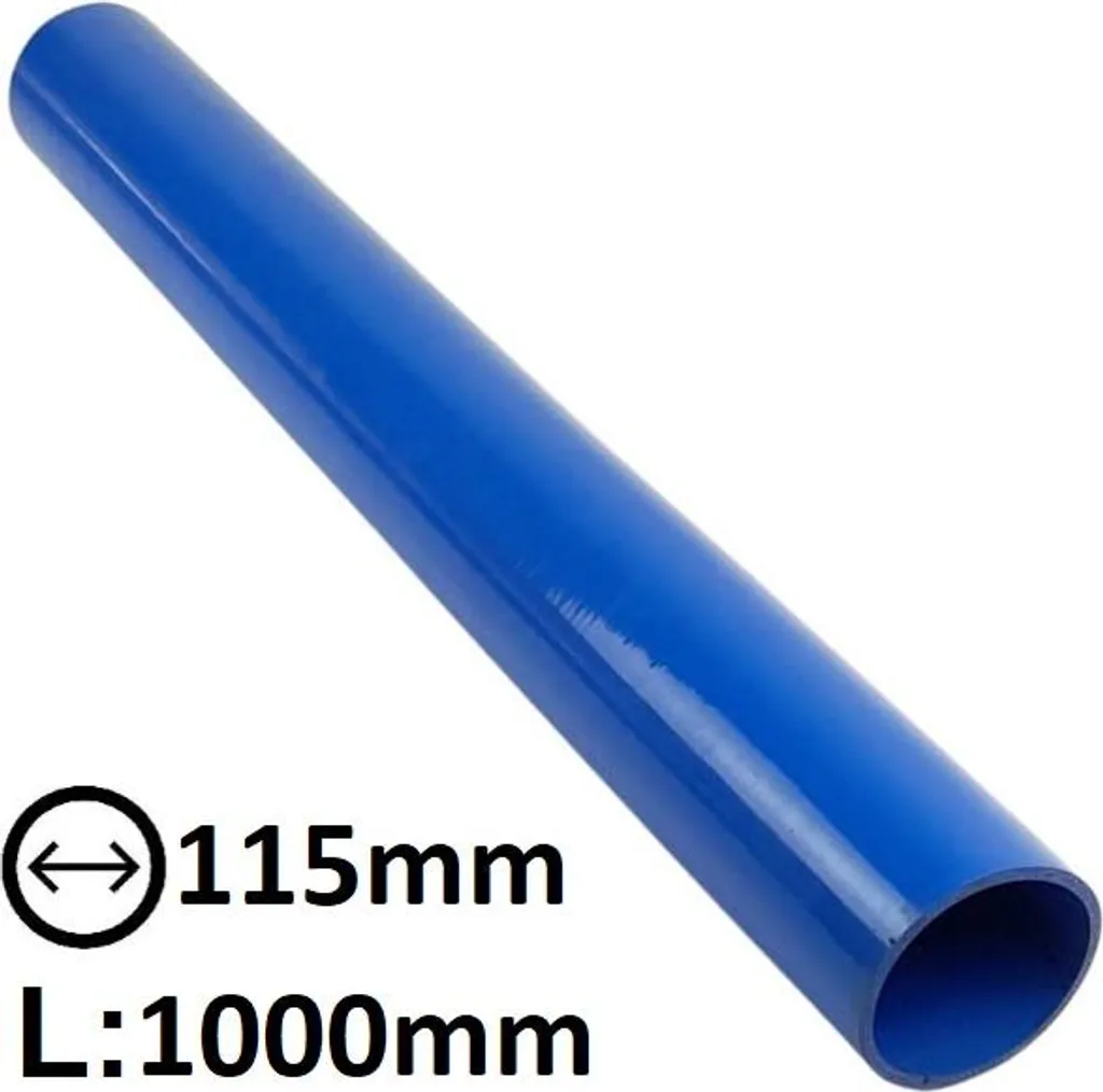Tuyau en silicone 115 mm pour circuit turbo et refroidissement auto