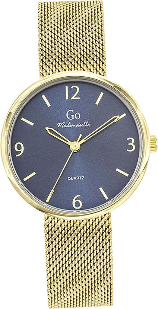 Girl Only Edelstahl Damen Uhr Analog Quarzuhr Armband gold Mademoiselle D2UGO695587