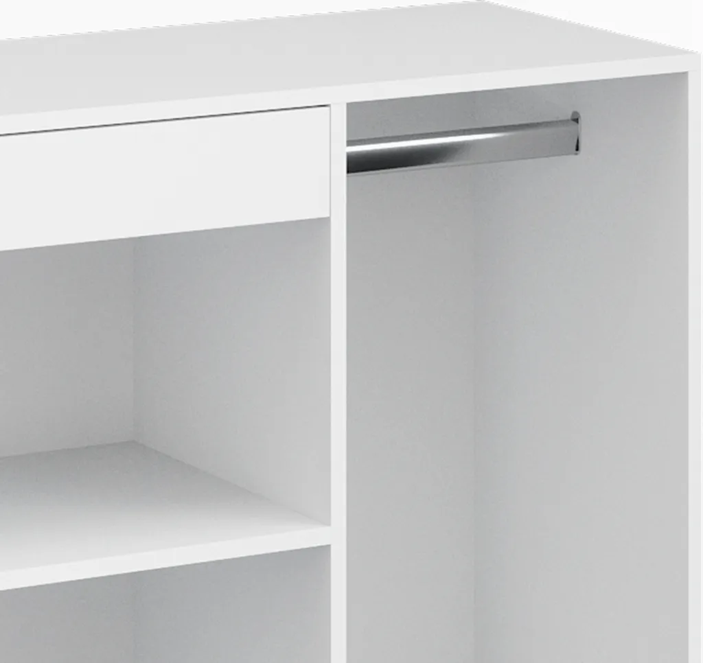 Armoire d'appoint Vicco Isabelle Blanc 80,1x75 cm - Modèle 34430 Pro - 6