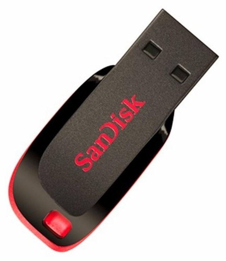 SanDisk Cruzer Blade 32GB, 32 GB, USB Typ-A, 2.0, Dia, Produktbild 