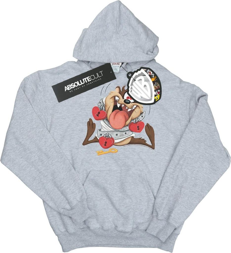 Looney Tunes - "Valentine's Day Madly In Love" Kapuzenpullover für Damen BI9811 (M) (Grau)