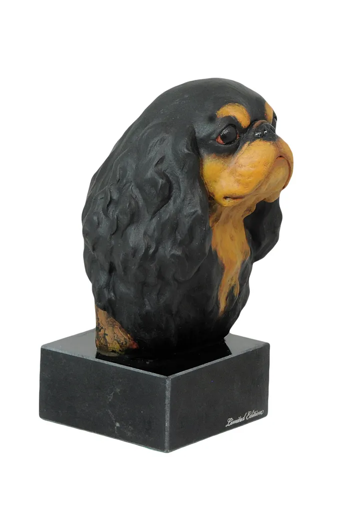 Statue Cavalier King Charles réaliste - Finition artisanale sans défaut - 2