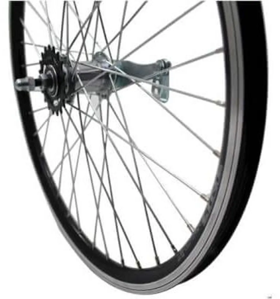 Roue arrière Roland 24 pouces : fini le voilage avec le moyeu alu profil V