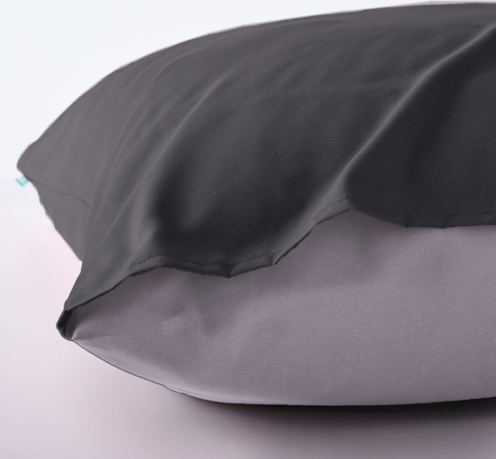 Bettwäsche Set Microsatin »Berlin« BxL 135x200 cm Schwarz Produktbild 