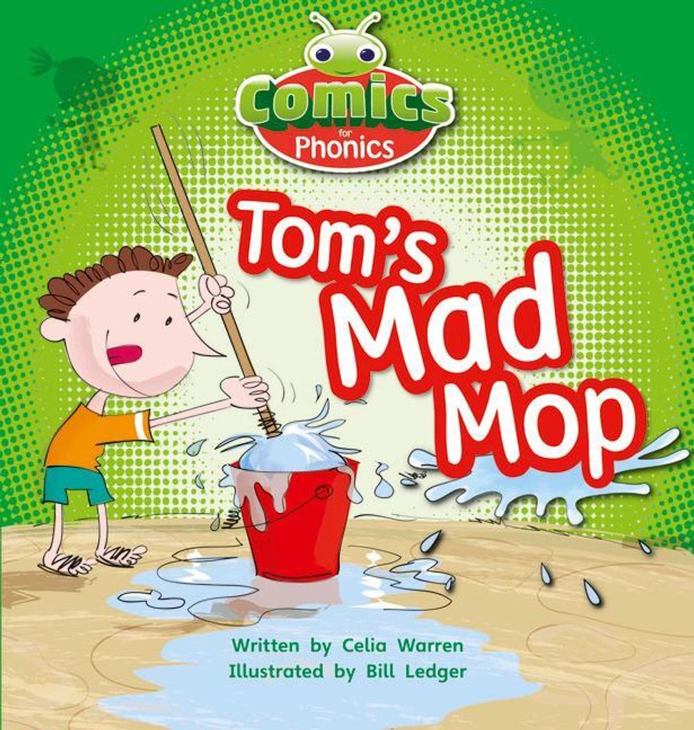 Bug Club Comics für Phonics Reception Phase 2 Set 03 Tom's Mad Mop