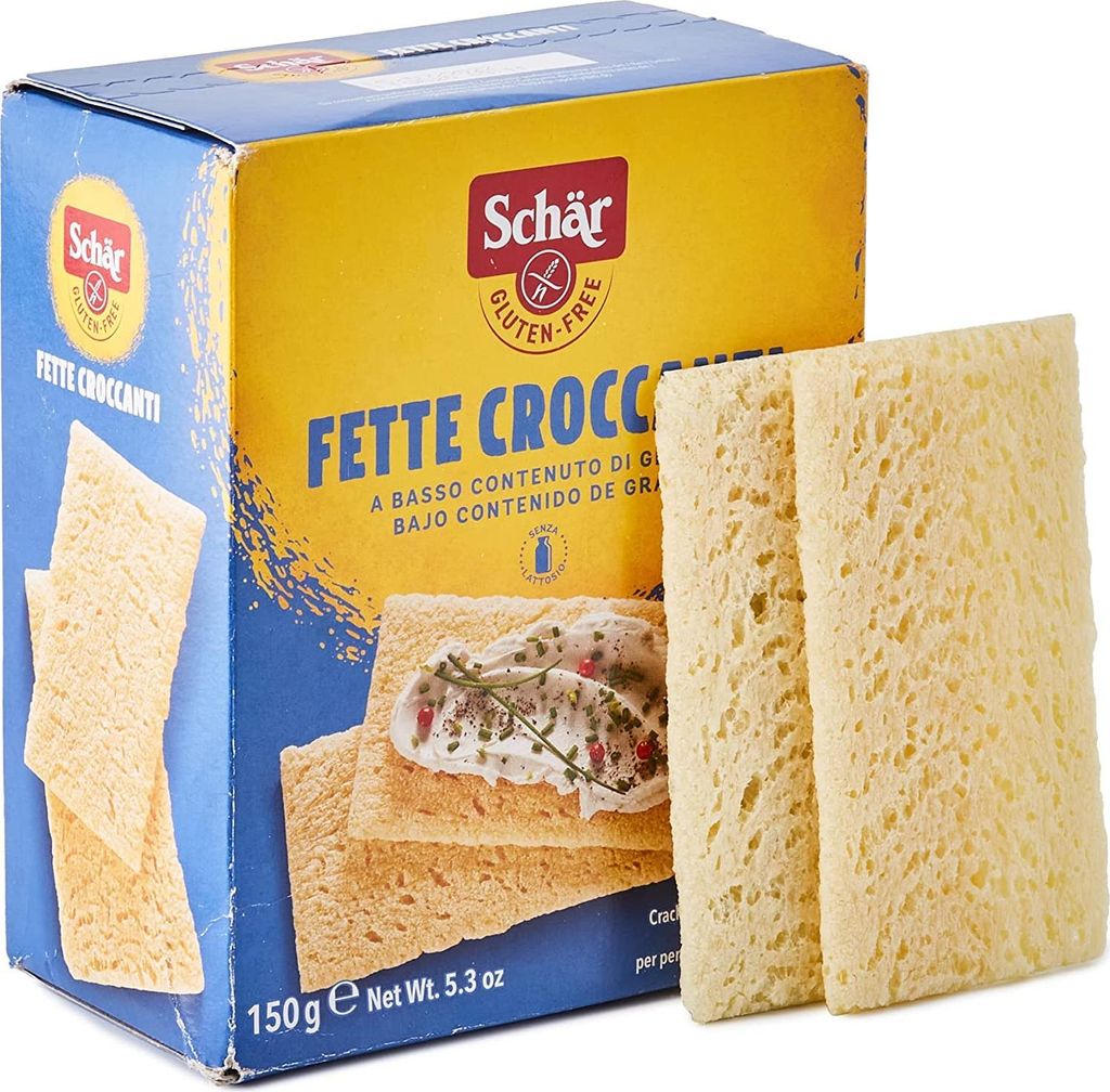 6x Schär Fette Croccanti 150 g Gluten Free Gluten Frei Produktbild 