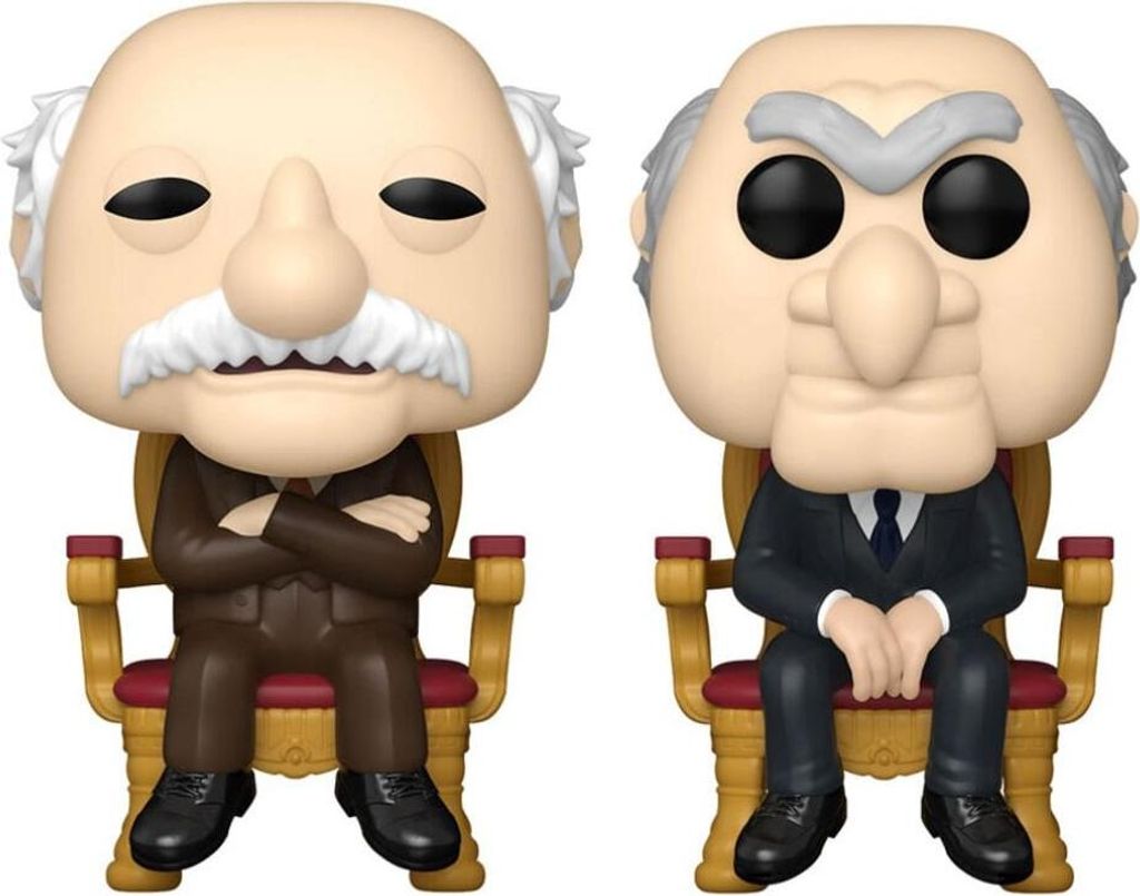 Les Muppets POP ! Television Figuren Vinyl 2er-Pack Waldorf Image du produit 