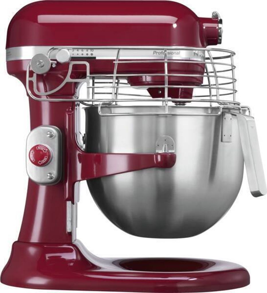 Kitchenaid Out of SDA Küchenmaschine Professional 6,9 L + Schüsselheber Empire Rot