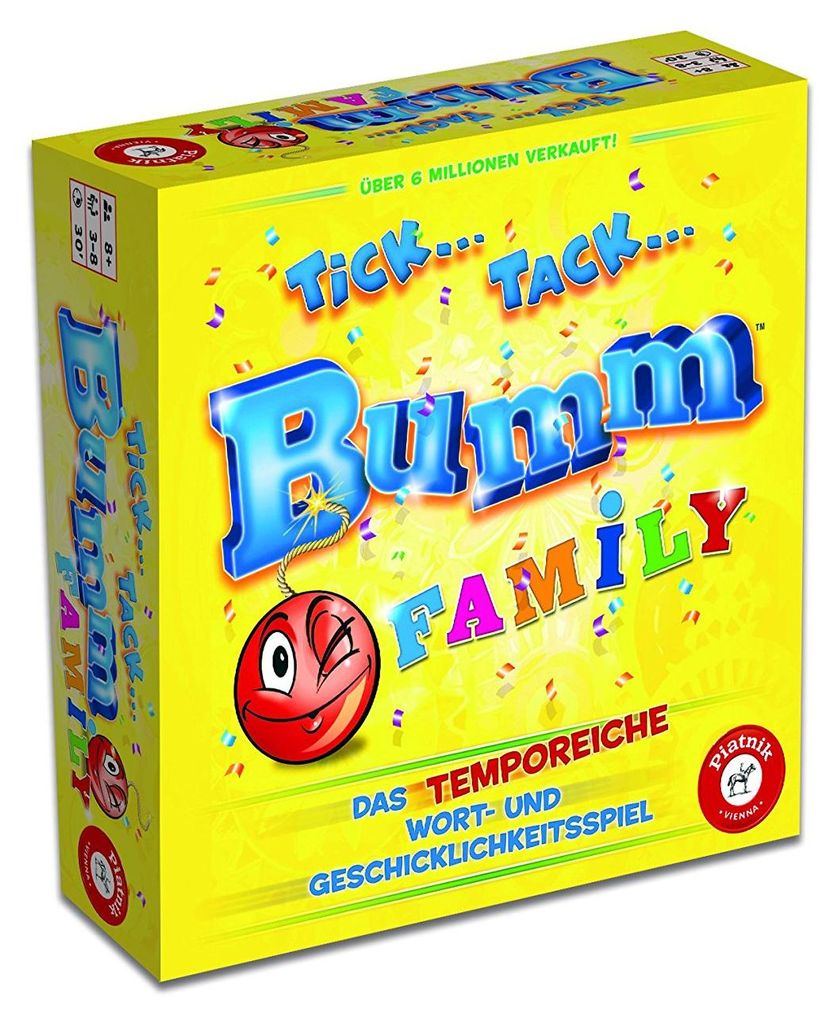 Gra rodzinna Tick Tack Bumm Zdjęcie produktu 