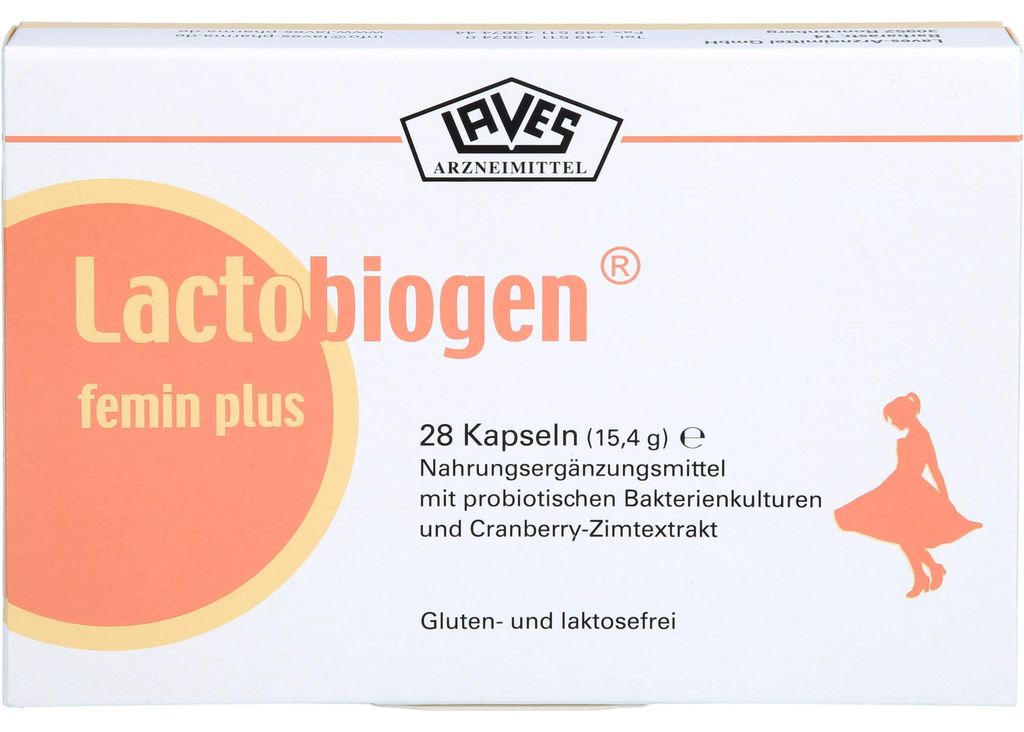Lactobiogen femin plus, 28 St. Kapseln