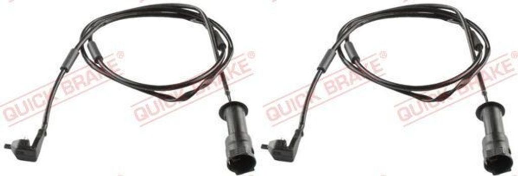 2x QUICK BRAKE WS 0121 A Warnkontakt Bremsbelagverschleiß 960mm Vorne für OPEL Kadett E CC (T85) Kadett E Cabrio (T85) Kadett E Limousine (T85)