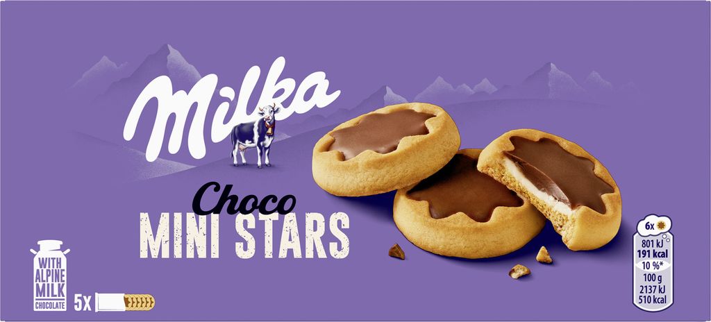Choco Mini Stars 5x37g Image du produit 