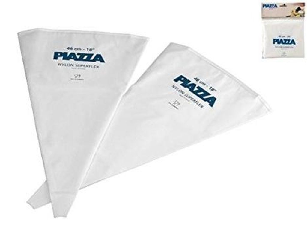 PIAZZA Superfle X CM 40 Professioneller Spritzbeutel, weiß, 40cm