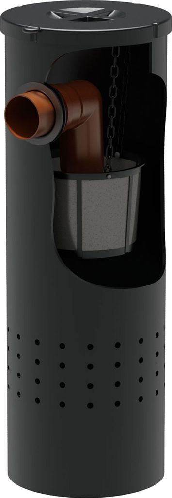 Sickerschacht 140 L mit Deckel Filter und Vlies Produktbild 