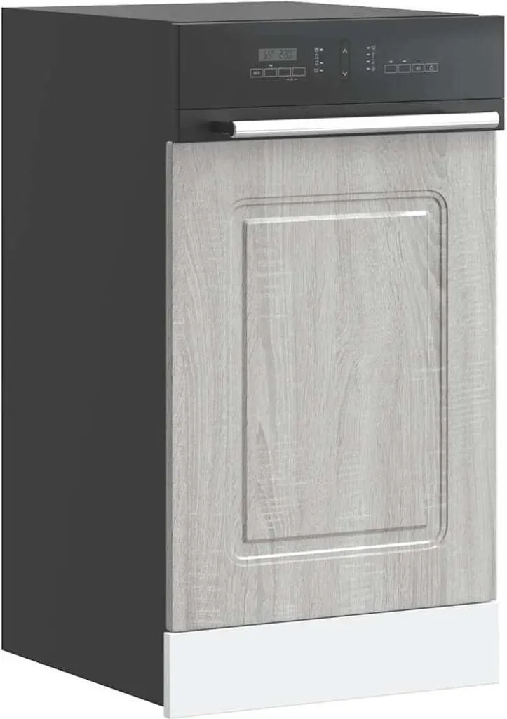 BEI CLORIS Coperchio per lavastoviglie Kalmar Grey Sonoma 45x1,5x67 cm - Mobili da cucina Nuovo8687855 1pacco