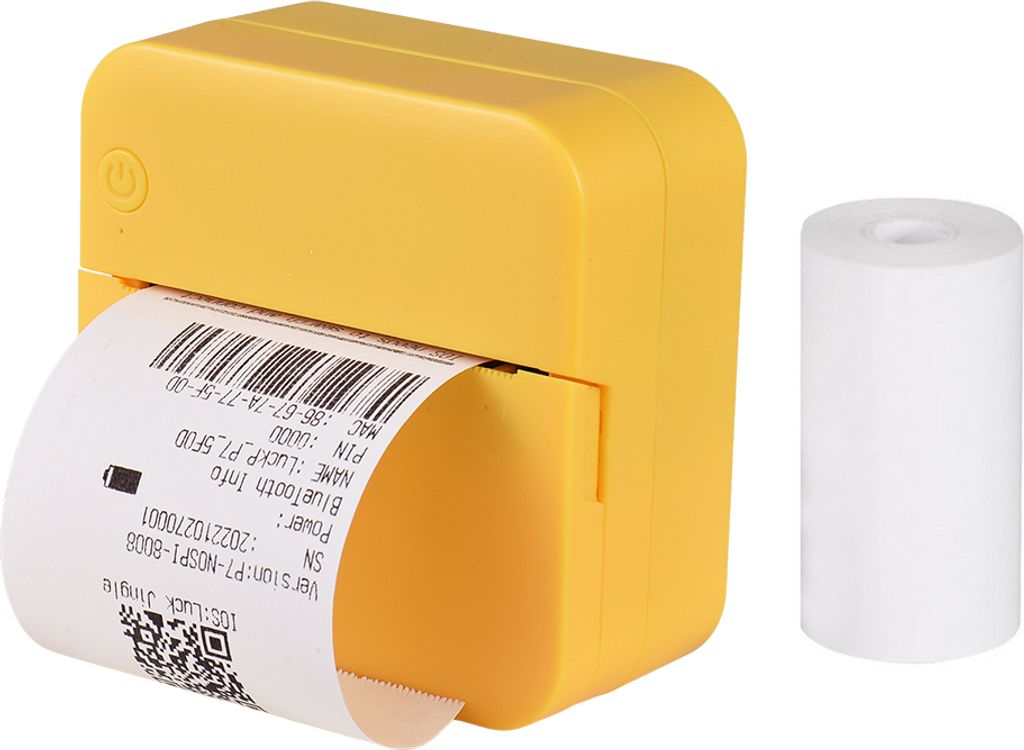 Mini-Taschen-Thermodrucker, multifunktional, tragbar, Sticker-Maker, 300 DPI, sofortiger Fotodruck, unterstuetzt BT-Verbindung fuer Smartphone mit ...