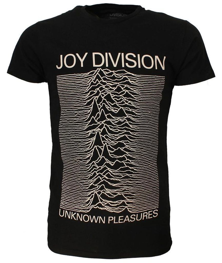 Joy Division Unknown Pleasures Band T-Shirt – Offizielles Merchandise - M