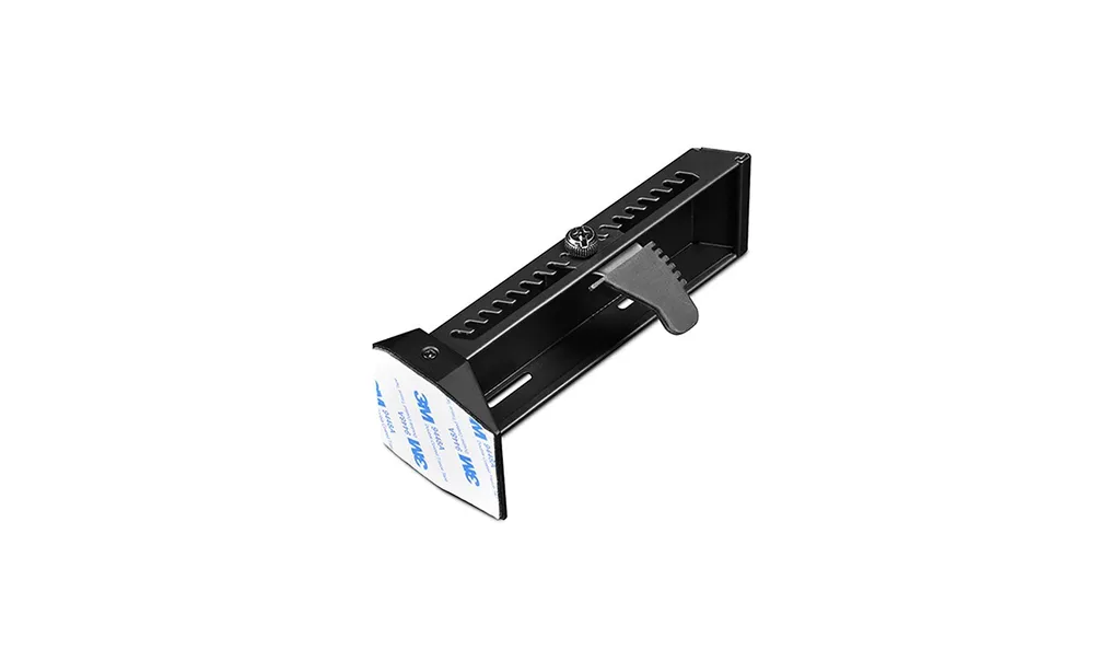 Supporto Per Scheda Video GPU Regolabile In Alluminio - 2 Pezzi, Magnetico, Nero, Lunghezza 7,8-13,3 Cm