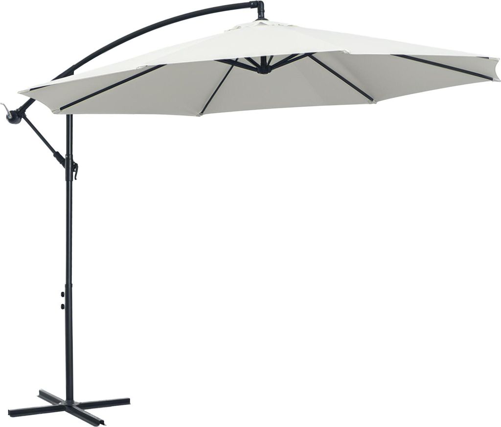 Outsunny Sonnenschirm Regenschirm abnehmbar Ampelschirm Produktbild 