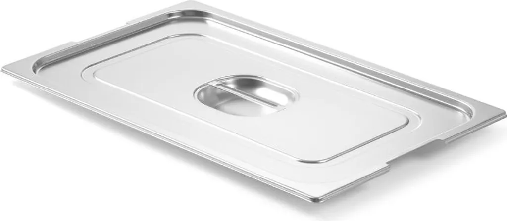 Coperchio HENDI GN 1/1 Inox con Maniglia: Il Top per il tuo Buffet!