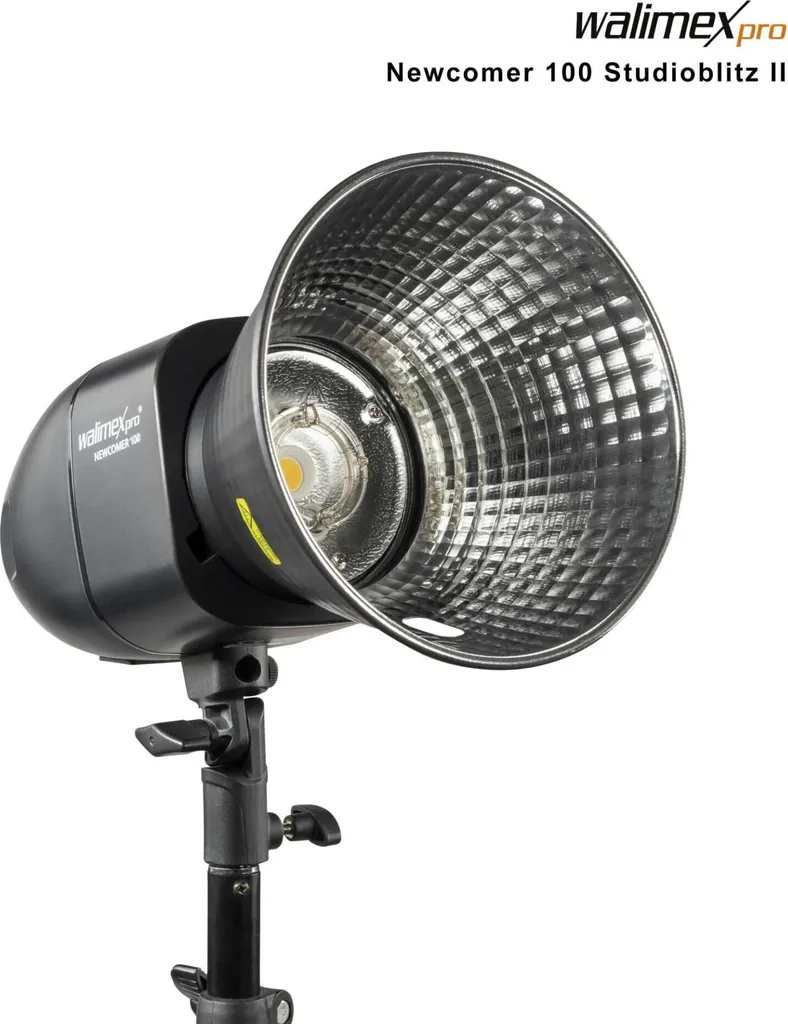Walimex pro Newcomer 100 Studio Flash II - Flash da Studio Professionale