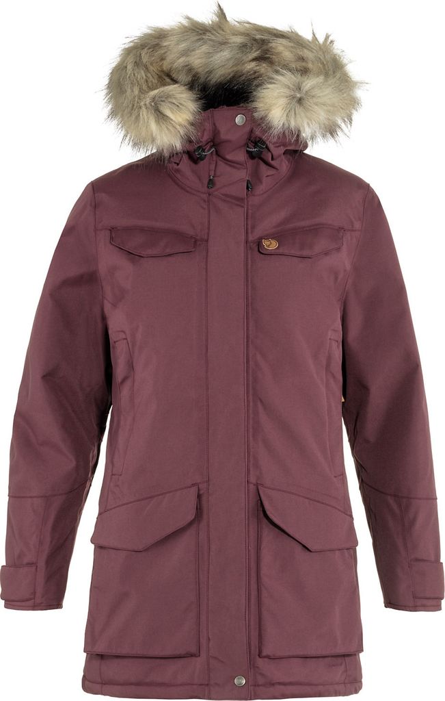 Fjällräven Nuuk Parka Rot L Damen Rot L
