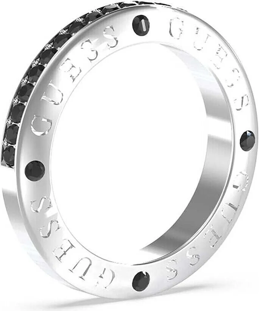 Regalo Uomo Anello Guess Legacy Argento - Confezione Originale