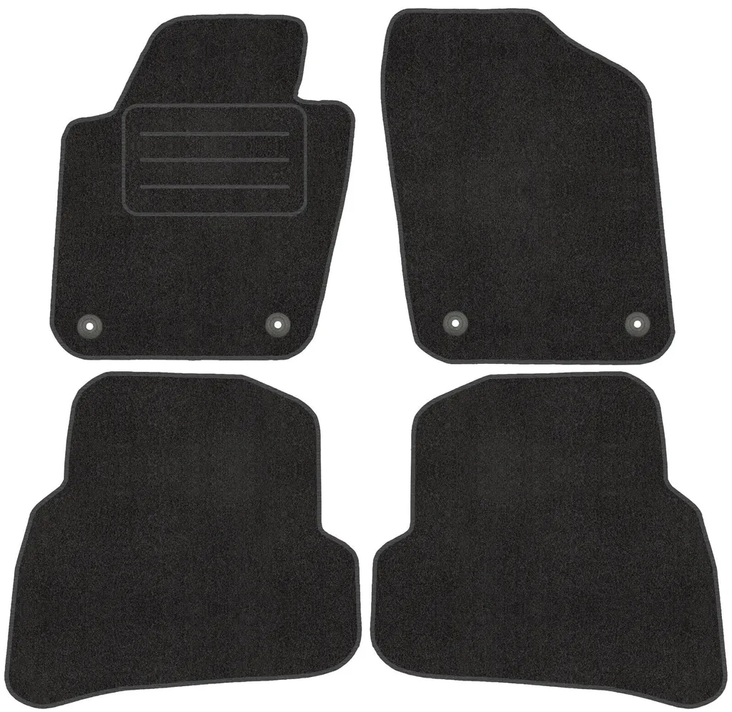 Tappetini in Velluto Denso per SEAT IBIZA IV (08-17) - Qualità Top
