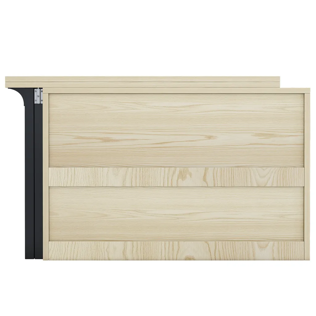 Table de repas pivotante à 360° pliante avec armoire de rangement - 8