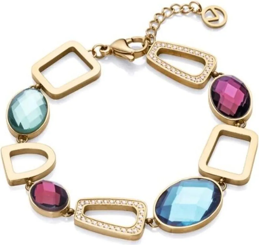 Bracelet Viceroy femme orné de cristaux blancs étincelants réglable 19cm