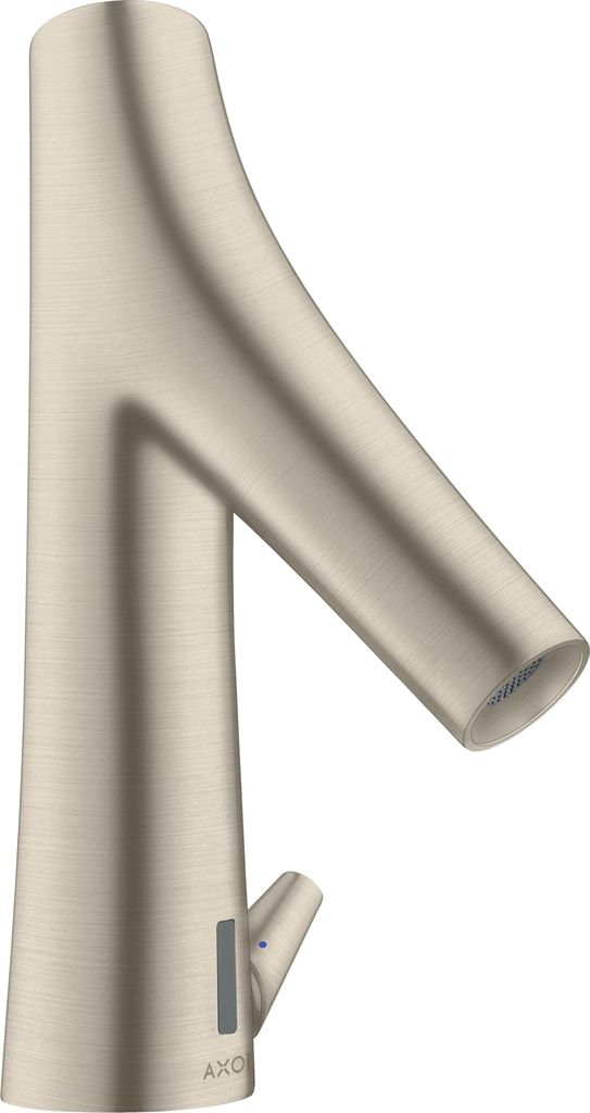 hansgrohe AXOR Starck Organic Waschtischmischer, Elektronik, Batteriebetrieb, mit Temperaturregulierung, Ausladung 117mm, 12171820