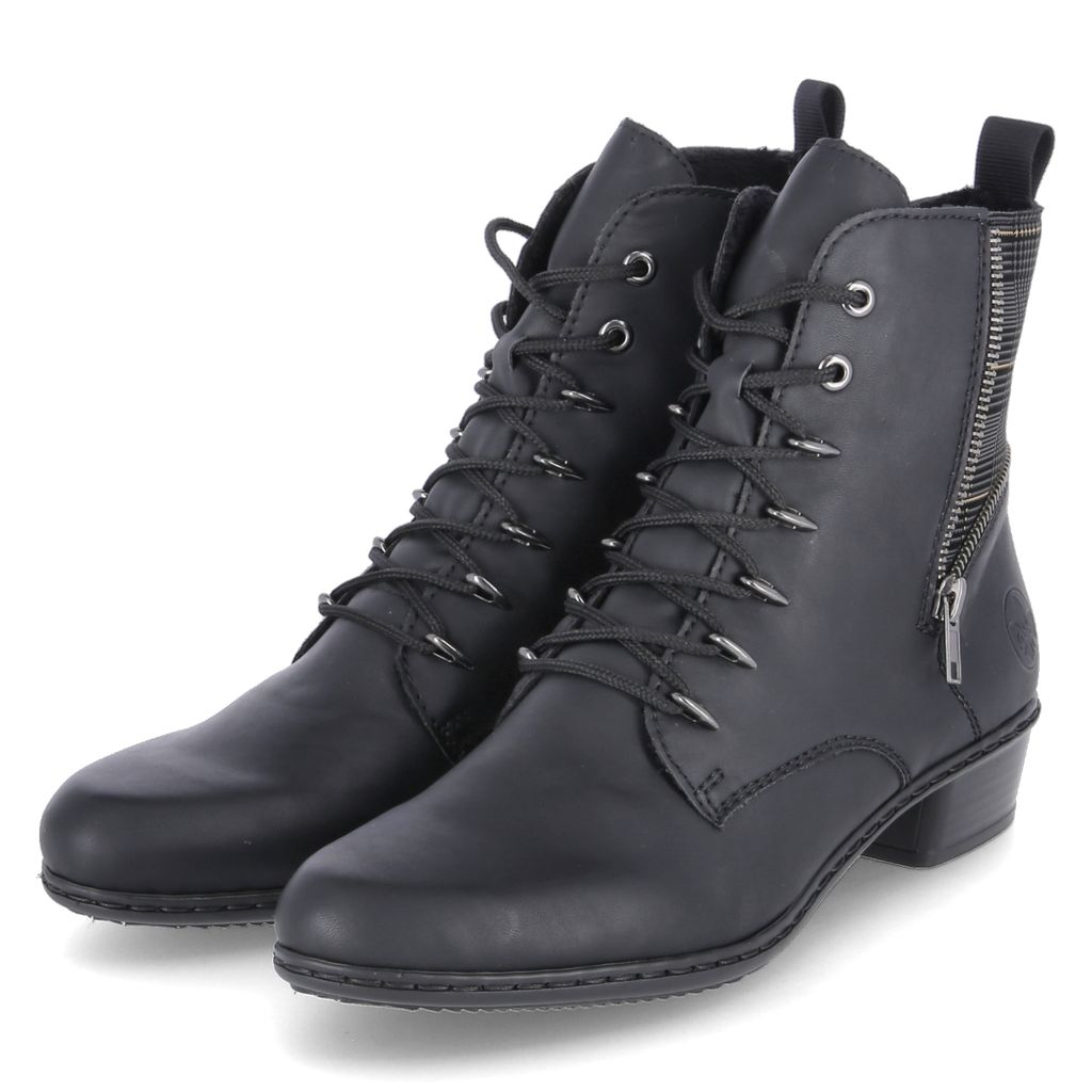 Rieker veterschoen, sleehak of schoen met gesp, kleur Productafbeelding 